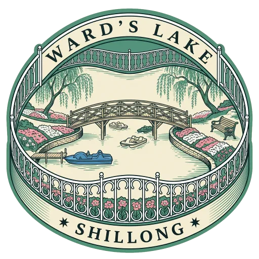 Ward's Lake travel stamp