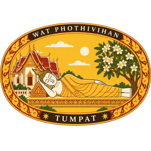 Wat Phothivihan travel stamp