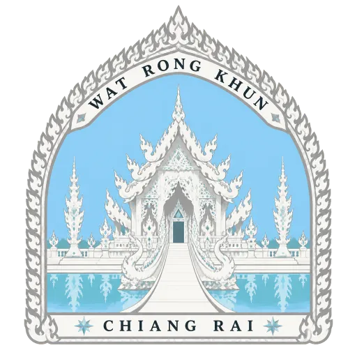 Wat Rong Khun travel stamp