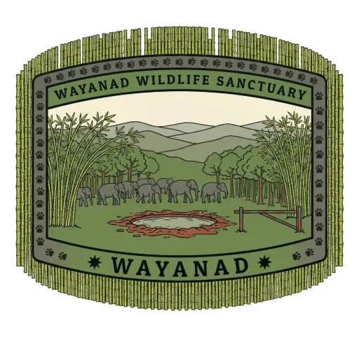 Wayanad Wildlife Sanctuary travel stamp