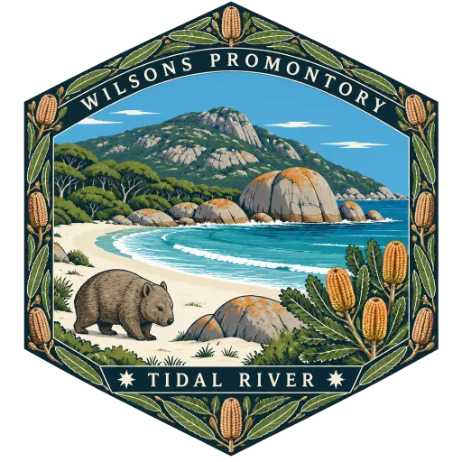 Wilsons Promontory travel stamp