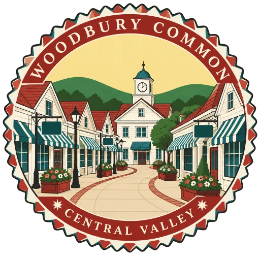 Woodbury Common Premium Outlets travel stamp