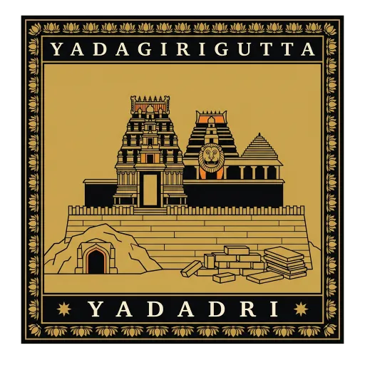 Yadagirigutta travel stamp