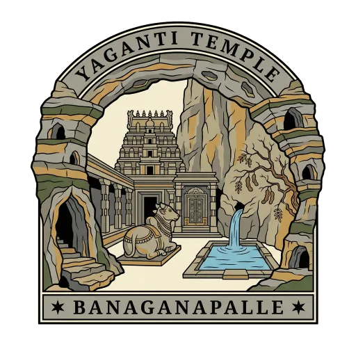 Yaganti Temple travel stamp