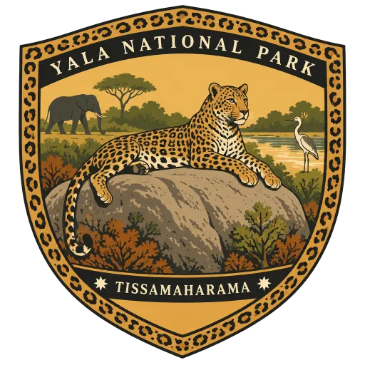 Yala National Park travel stamp