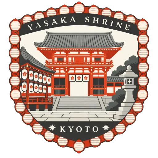 Yasaka Shrine travel stamp