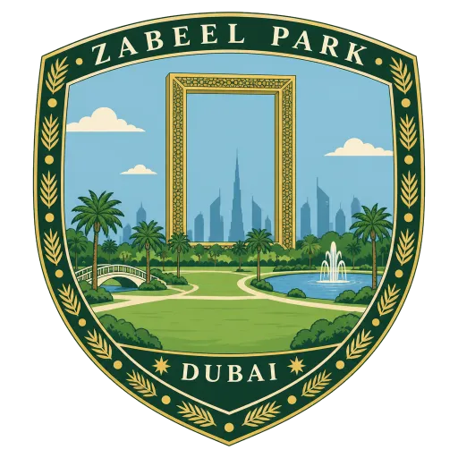 Zabeel Park travel stamp